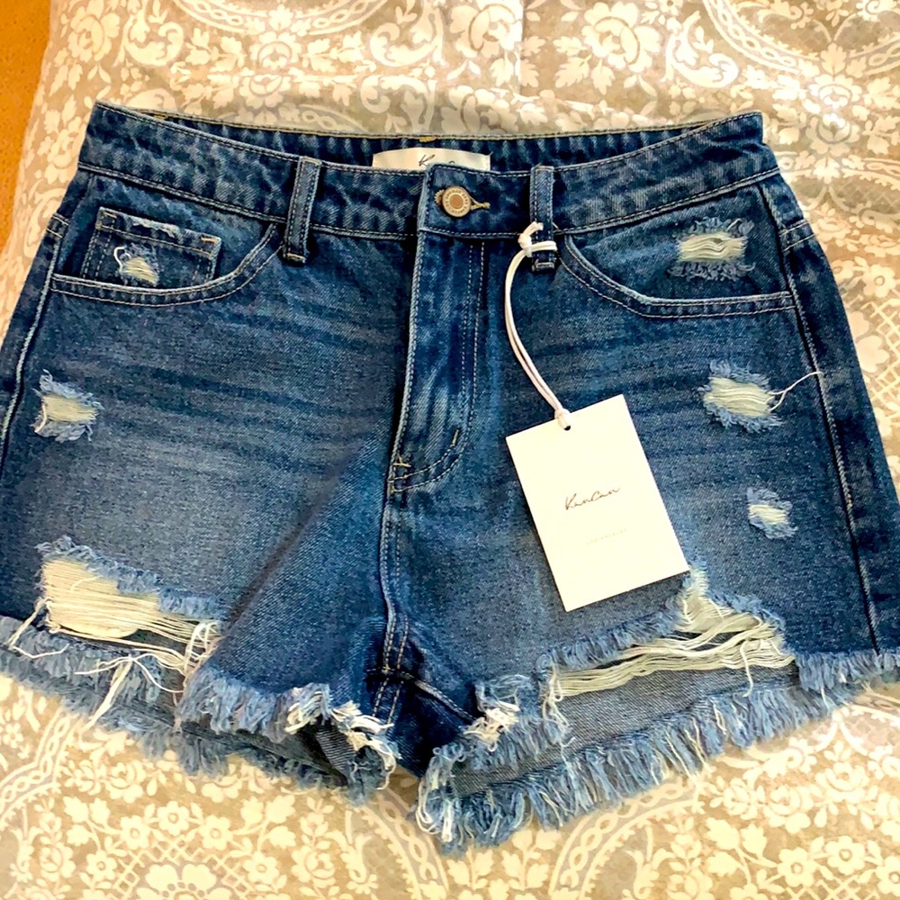 KanCan High Waisted Shorts